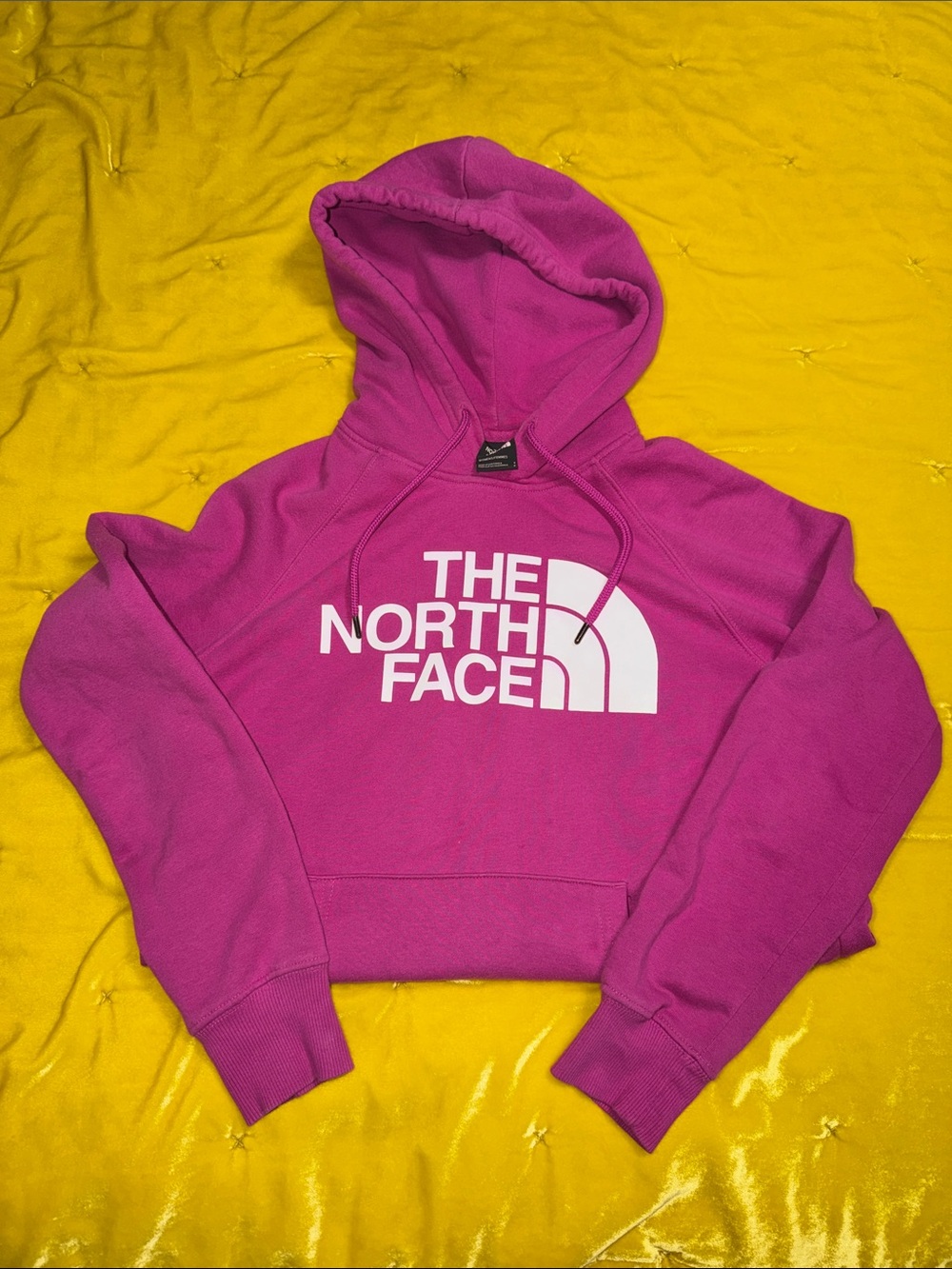 North face lightweight magenta hoodie